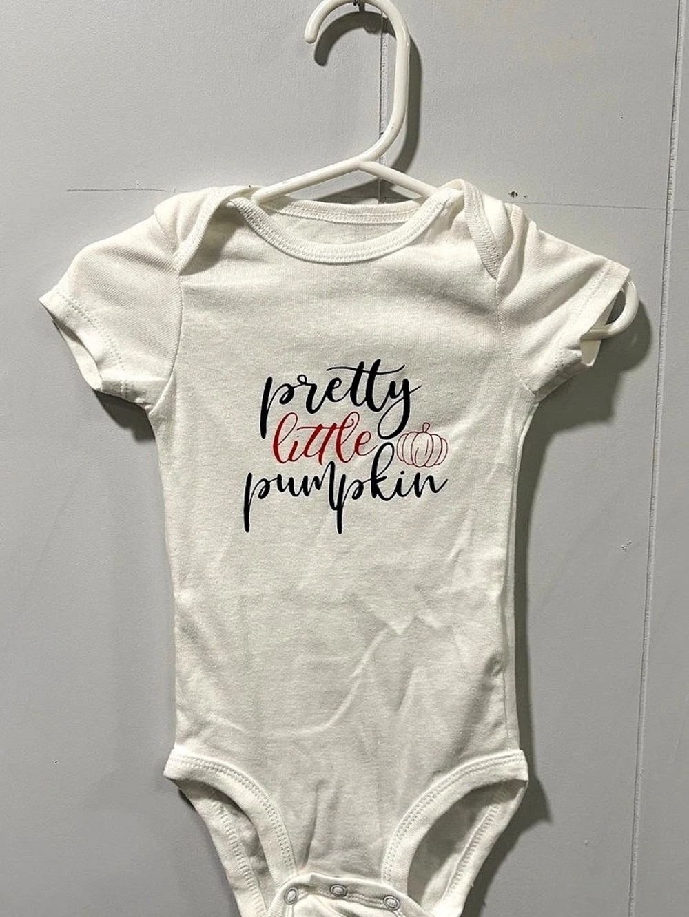 Carter's Pretty Little Pumpkin Baby Bodysuit Size 3-6M